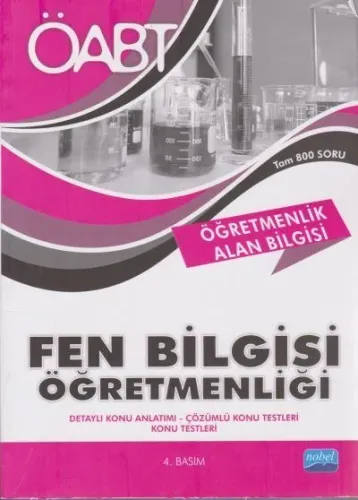 Nobel ÖABT Fen Bilgisi Öğretmenliği