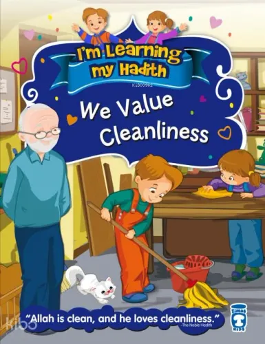 We Value Cleanliness - Temizliği Önemsiyoruz (İngilizce) | benlikitap.