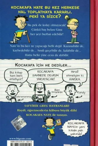 Kocakafa Nate Tekrar Sahnede Lincoln Peirce Altın Kitaplar %47 indirim