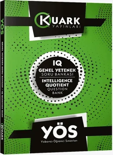Kuark Yayınları YÖS Genel Yetenek IQ Soru Bankası