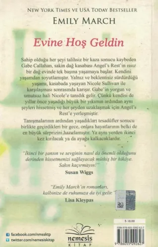 Evine Hoş Geldin Emily March Nemesis Kitap %60 indirimli