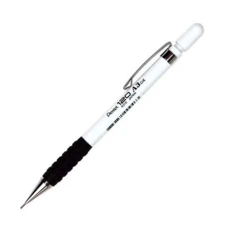 Pentel 0.7 mm -120 A3DX Genel Kullanım İçin, Tutaçlı Versatil Beyaz