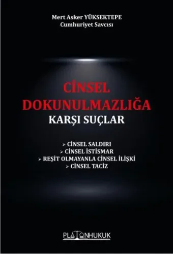 Cinsel Dokunulmazlığa Karşı Suçlar