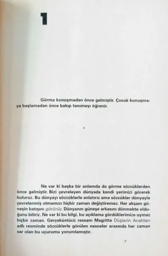 Görme Biçimleri John Berger Metis Yayınları