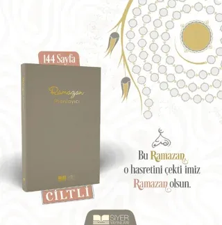 Ramazan Planlayıcı (Ciltli)