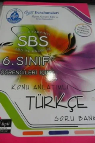 6. Sınıf Türkçe Konu Anlatımlı Soru Bankası