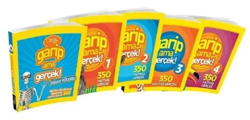 National Geographic Kids-Garip Ama Gerçek Seti (5 kitap)