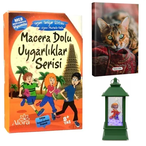 Macera Dolu Uygarlıklar 5 Kitap - Şaşkın Kedi Planlama Defteri ve Harr