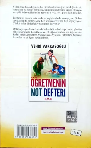 Öğretmenin Not Defteri (1-2-3) Vehbi Vakkasoğlu Karanfil