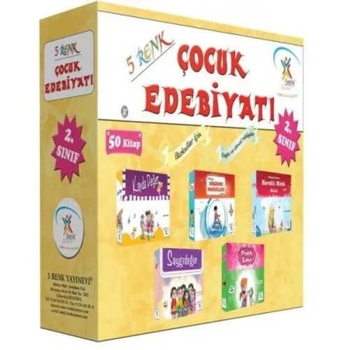 5 Renk Yayınları 2. Çocuk Edebiyatı (50 Kitap) 5 Renk Yayın Kurulu 5 Renk Yayınları 2. Çocuk Edebiyatı (50 Kitap) 5 Renk Yayın Kurulu