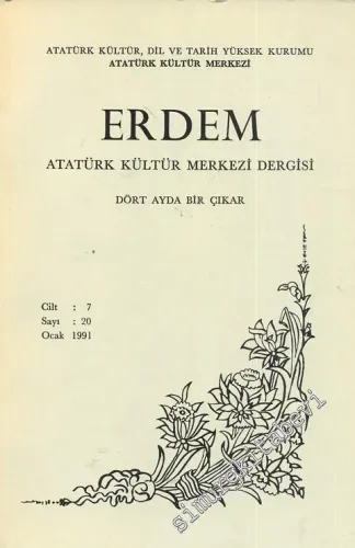 Erdem Dergisi - Sayı 20  7    Mayıs
