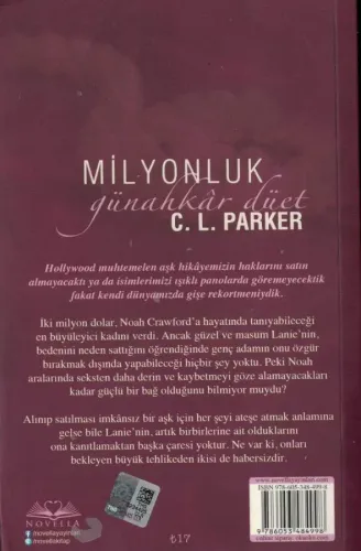 Milyonluk Günahkar Düet C.L. Parker Novella %44 indirimli