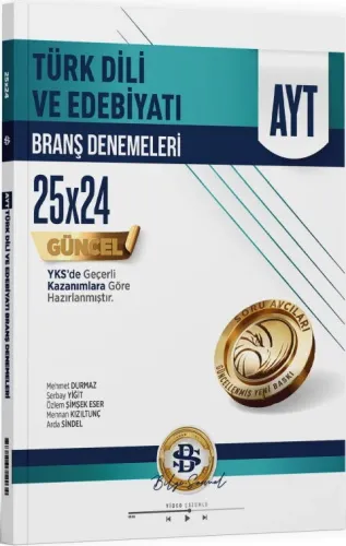Bilgi SarmalAYT Türk Dili ve Edebiyatı 25 x 24 Branş Denemeleri