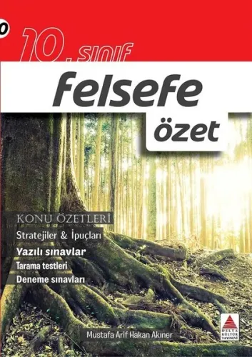 Delta Kültür 10.Sınıf Felsefe Özet