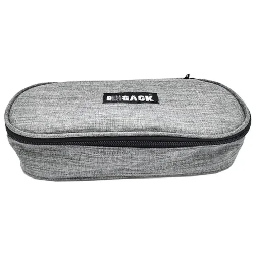 Bback Gri Kumaş Oval Kalemlik No:312