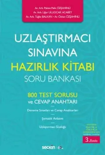 Uzlaştırmacı Sınavına Hazırlık Kitabı Soru Bankası