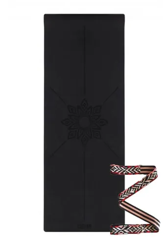 Sun Series 2.5 mm Kaydırmaz Yoga Matı - Siyah
