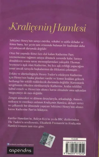 Kraliçenin Hamlesi Elizabeth Fremantle Aspendos Yayıncılık %50 indirim