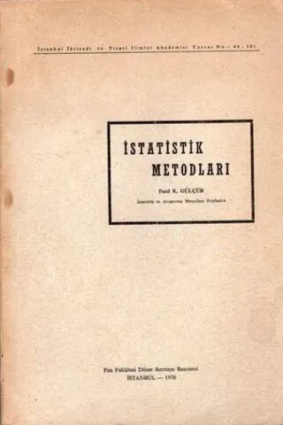 İstatistik Metodları