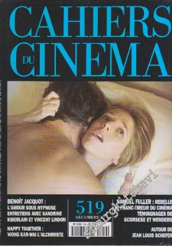Cahiers Du Cinema - Sayı: 519      Decembre 1997
