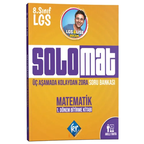 8. Sınıf LGS Solomat Matematik 1. Dönem Soru Bankas