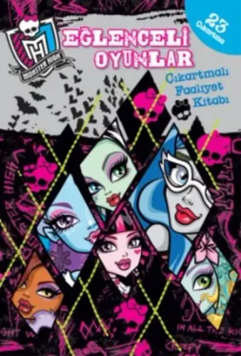 Monster High Eğlenceli Oyunlar Çıkartmalı Faaliyet Kitabı
