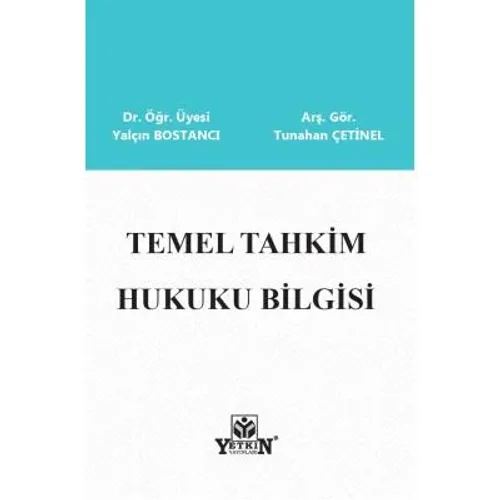 Temel Tahkim Hukuku Bilgisi