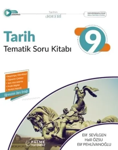 Palme Yayınları 9.Sınıf Tarih Tematik Soru Kitabı