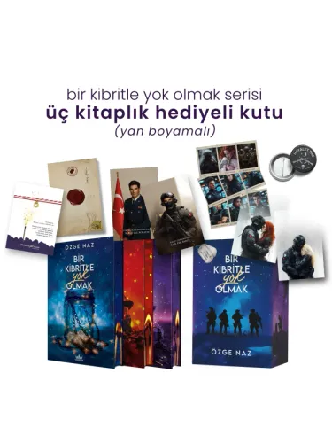 SET - BİR KİBRİTLE YOK OLMAK (3 KİTAP) - YAN BOYAMALI