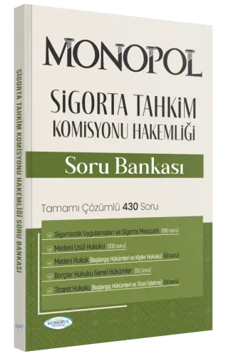 Sigorta Tahkim Komisyonu Hakemliği Sınavına Hazırlık Çözümlü Soru Bankası