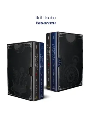 SET - KASIRGAYA KANAN SAKA (2 KİTAP) - CİLTLİ