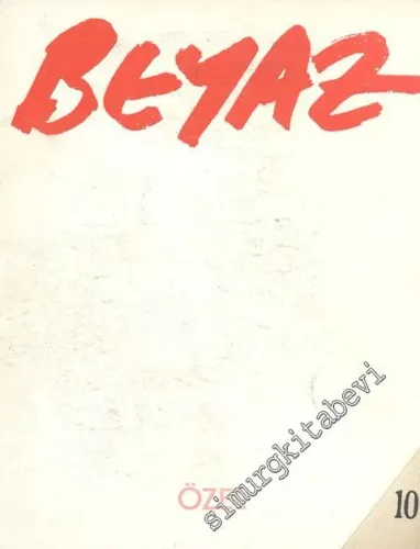 Beyaz Kitap On  1986 - Sayı: 10, Yıl: 1986