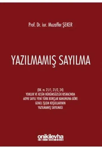 Yazılmamış Sayılma