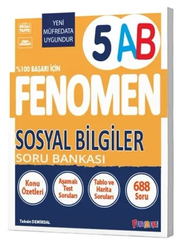 Fenomen 5. Sınıf Sosyal Bilgiler Fenomen A-B Soru Bankası