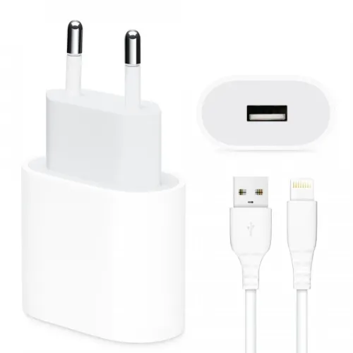 KA-19i 15W Hızlı Şarj Adaptörü + Lightning USB Kablo