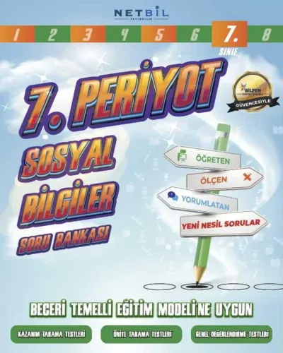 NETBİL 7.Sınıf PERİYOT SOSYAL BİLGİLER Soru Bankası Beceri Temelli