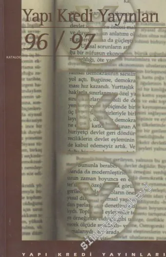 Yapı Kredi Yayınları Yayın Kataloğu 1996 / 1997 -