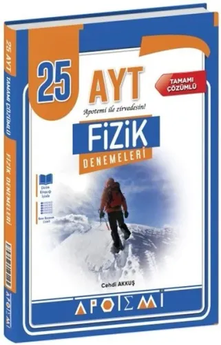 Apotemi Yayınları AYT Fizik 25'li Deneme