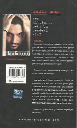 Sen Gittin Peki Bu Bendeki kim? Kadir Çaça Birharf Yayınları %40 indir
