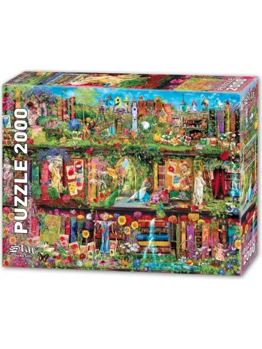 Oyun Raftaki Bahçe 2000 Parça Puzzle