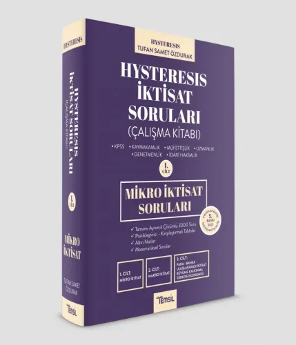 Hysteresis İktisat Soruları Cilt-1 Mikro İktisat