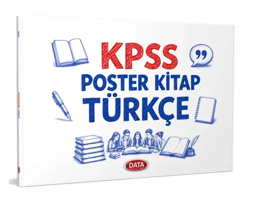 Data Yayınları 2026 KPSS Türkçe Poster Kitap