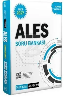 Pegem ALES Tamamı Çözümlü Soru Bankası 2027