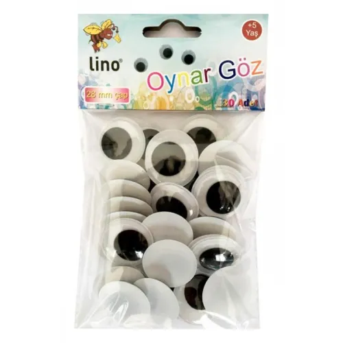 Lino Oynar Göz 28 Mm. 30'lu
