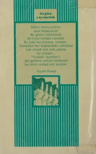 Yoldaki İşaretler Özgün Yayıncılık %46 indirimli