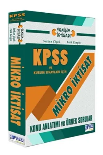 KPSS ve Kurum Sınavları İçin Mikro İktisat Konu Anlatımı Ve Örnek Soru
