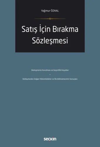 Satış İçin Bırakma Sözleşmesi