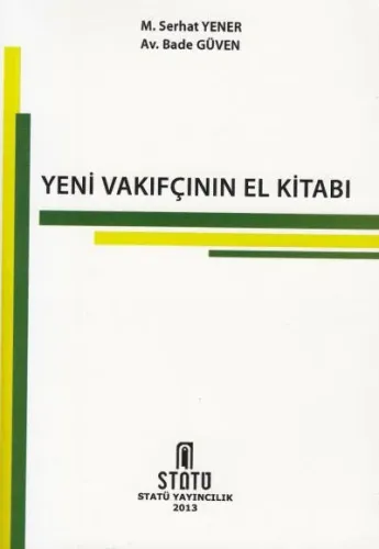 Yeni Vakıfçının El Kitabı