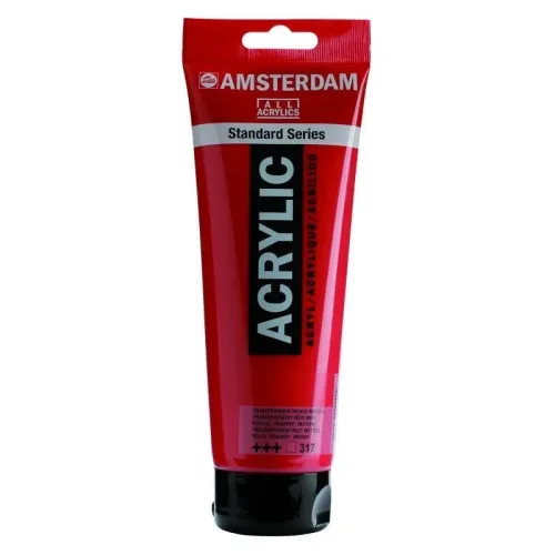 Amsterdam  Akrilik Boya 120ML. Transaparent Red medium