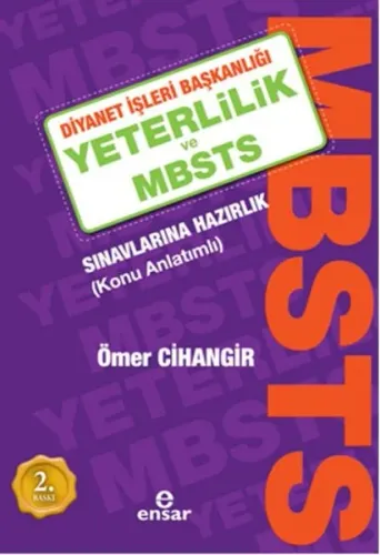 Diyanet İşleri Başkanlığı Yeterlilik Ve Mbsts Sınavlarına Hazırlık Kitabı